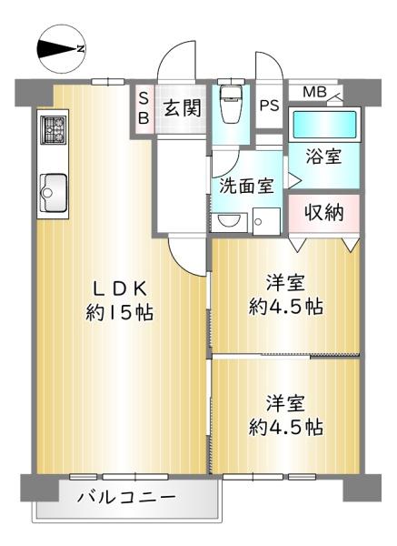九条住宅　A棟