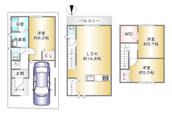 上京区主税町