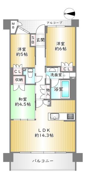 四条烏丸クロスマーク