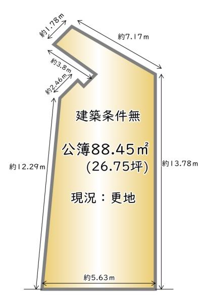南区吉祥院西浦町　A号地