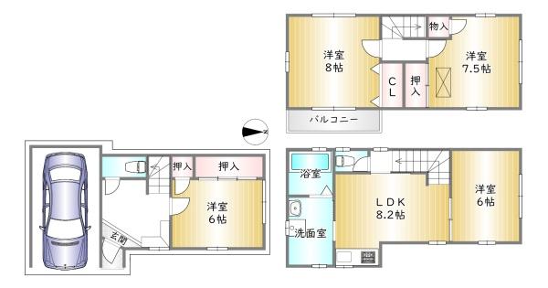 下京区若宮町