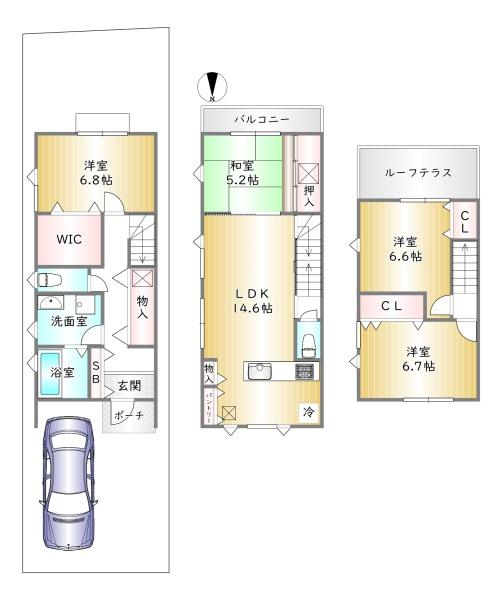 上京区西東町