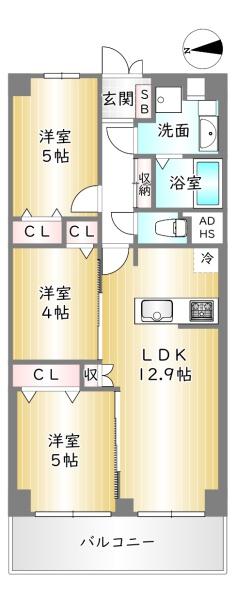 梅小路スカイハイツＡ棟