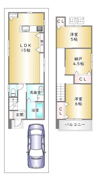 中京区西ノ京塚本町　1号地