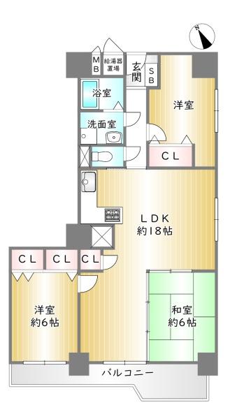 桂川ハイツ２号館