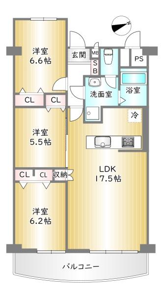 ファミール伏見Ｂ棟