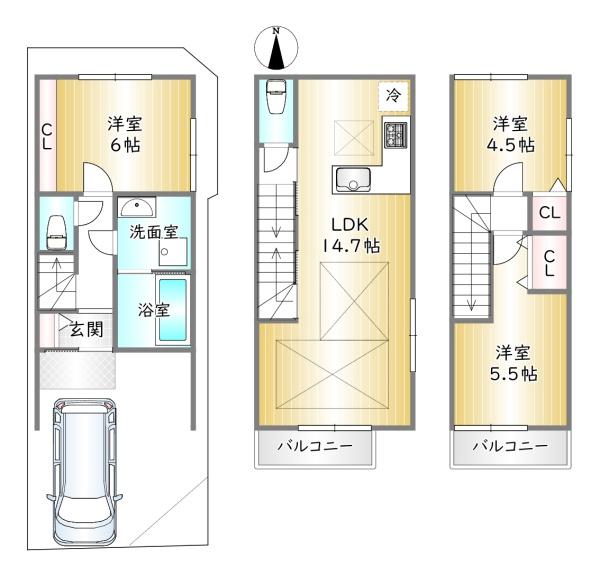 下京区西七条石井町