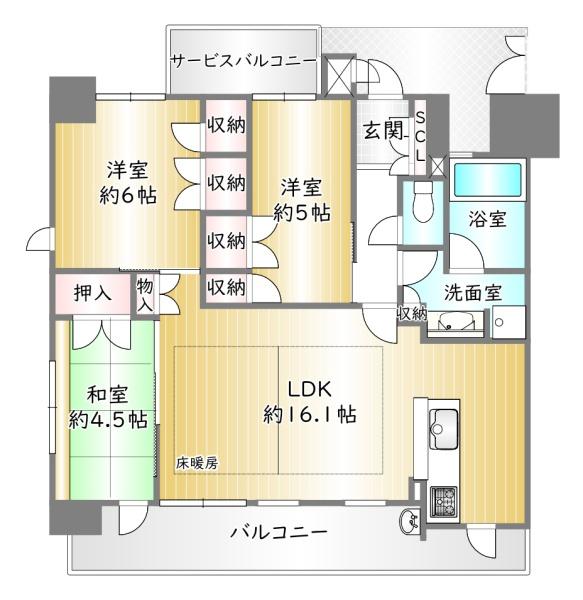 ル・パルトネール京都丹波口