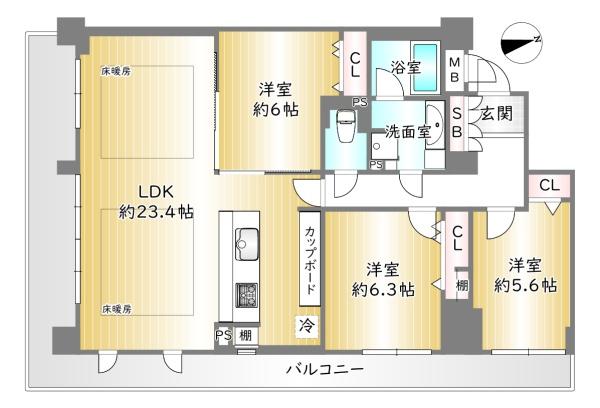 グランブルー三条柳馬場