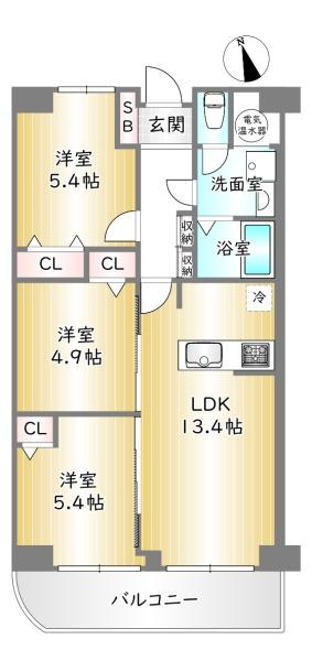 コトーハイツ伏見稲荷Ａ棟