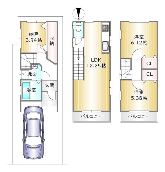 南区吉祥院新田弐ノ段町