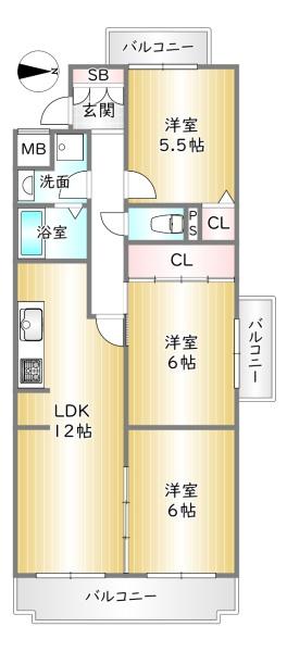 ルシェル西ノ京二条