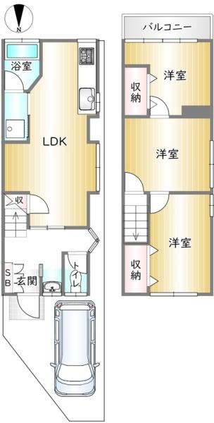 京都市左京区修学院狭間町の中古一戸建て