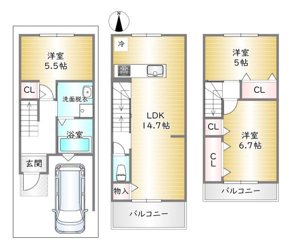 下京区小坂町