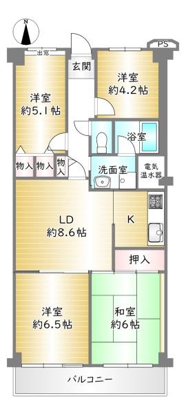 コトーハイツ伏見稲荷Ｃ棟