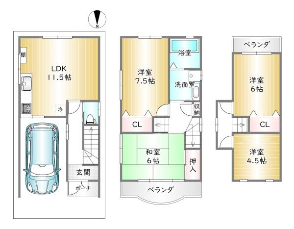 南区八条源町