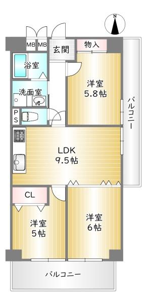 日商岩井丸太町高陽院ハイツ