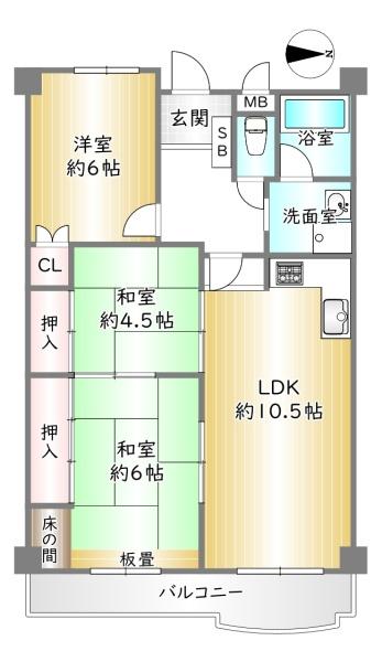 ハイム福稲　B棟
