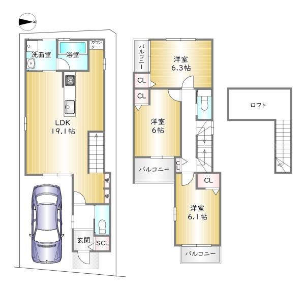 中京区壬生辻町　1号地