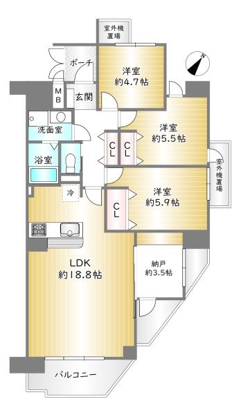 ファミールハイツ京都伏見ステージ１