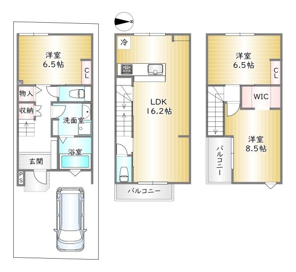 中京区西ノ京車坂町 3号地