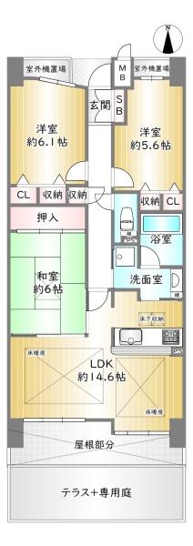 ファミールガーデン二条駅前南棟