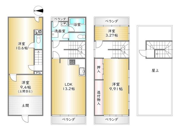 下京区西七条西八反田町