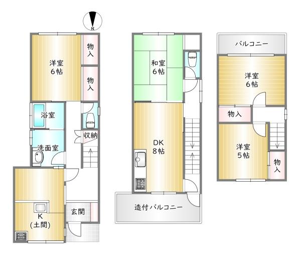 南区東九条南松ノ木町