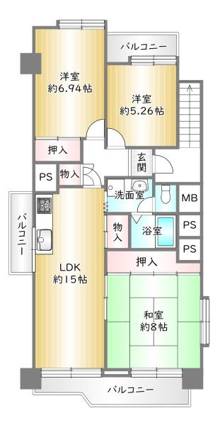 ローズマンション藤の森Ａ棟