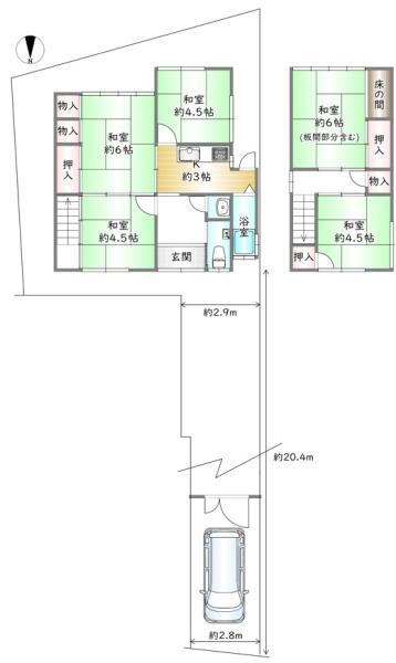 京都市東山区今熊野宝蔵町の中古一戸建て