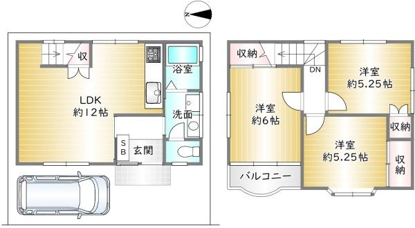 京都市伏見区醍醐南里町の中古一戸建て