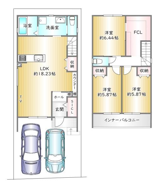 伏見区桃山水野左近西町　B号地