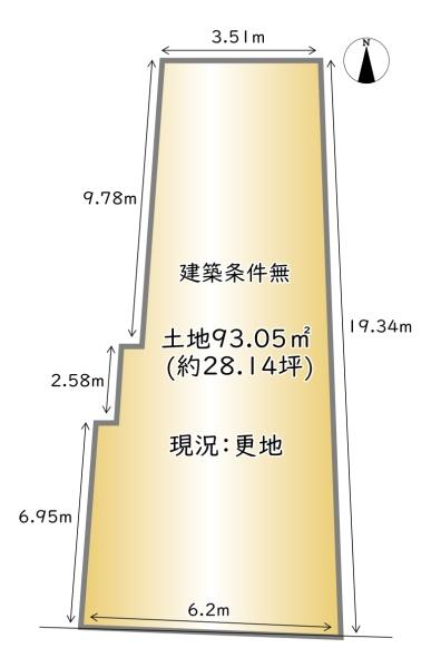 京都市南区西九条東島町の土地