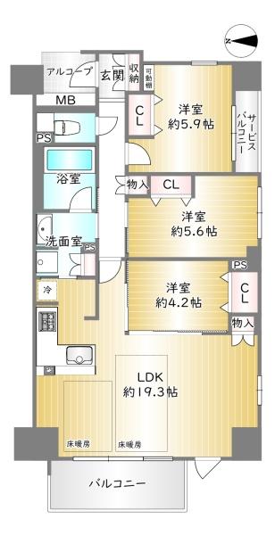 イーグルコート京都御所南