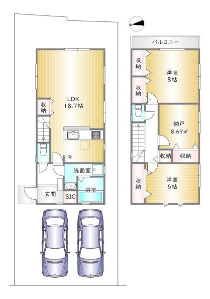 伏見区深草願成町 1号棟