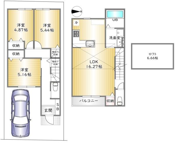 京都市右京区西京極北裏町の土地