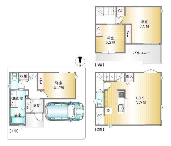 中京区壬生高樋町 2号地