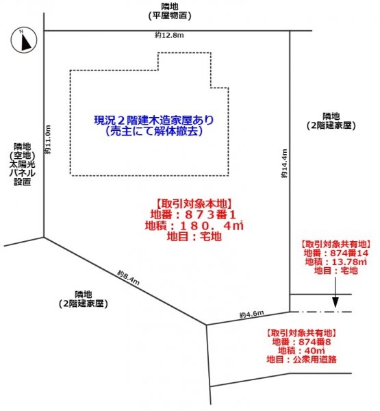 長野県上田市小泉　54坪超　売地