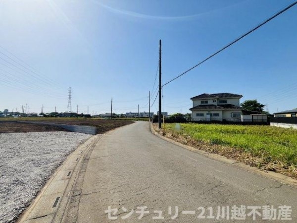 川越市大字下広谷の土地