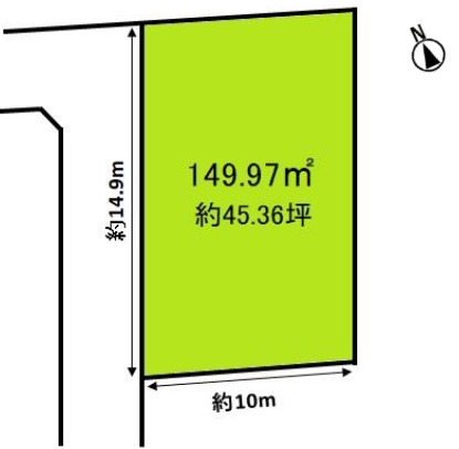 川越市的場　売地