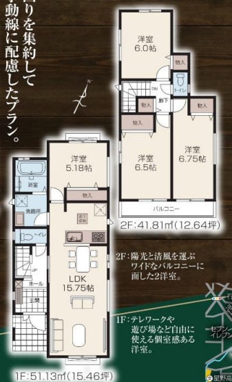 Heartful-Town川越郭町2期全3棟