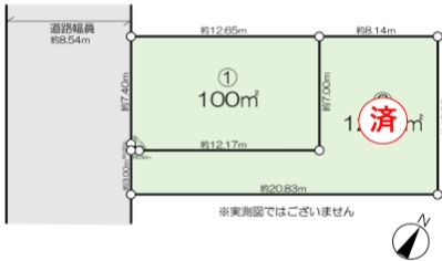 ふじみ野市新駒林２丁目の土地