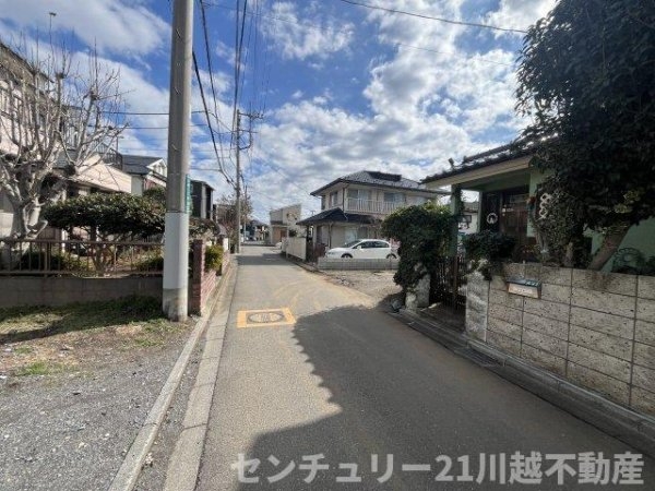 川越市大塚二丁目　122坪超売地（更地）