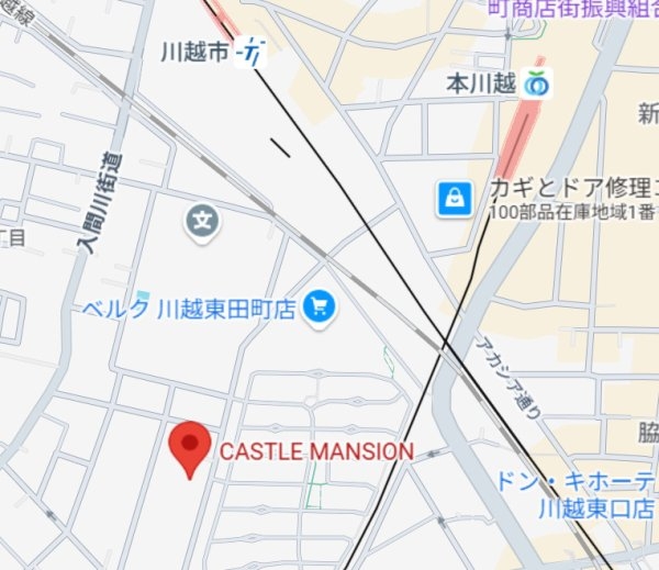 キャッスルマンション川越B号館