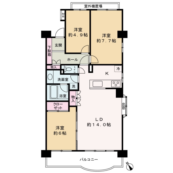 東急ドエルアルス藤沢善行