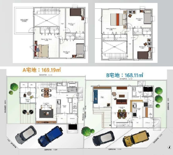 茅ヶ崎市みずき4丁目売地　全2区画