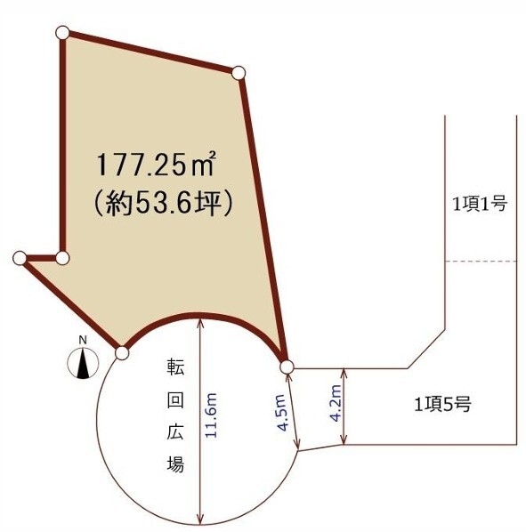 藤沢市城南1丁目　売地