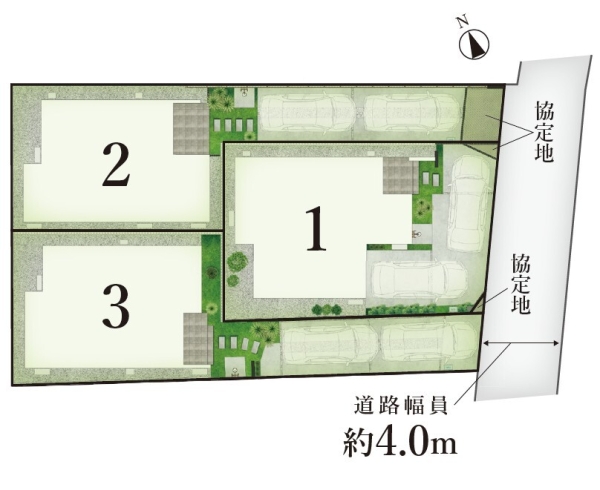 LIST　GARDEN　本鵠沼４丁目II　全３棟
