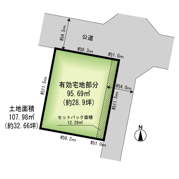 寒川町倉見　土地