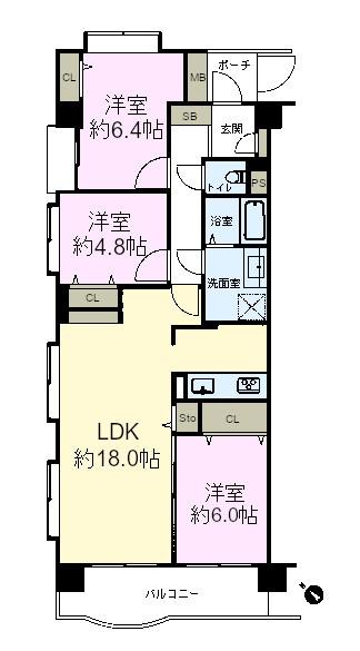 シャルマンコーポ松戸六高台